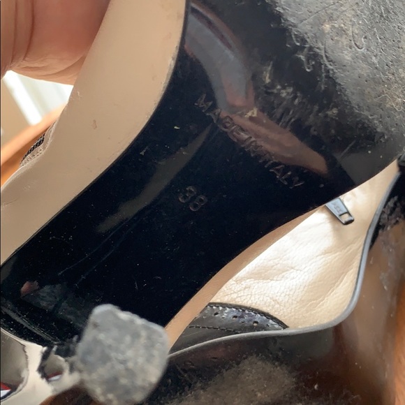 Leather boots Two Toned wing tip - Picture 6 of 7